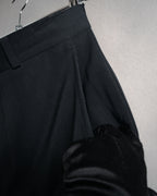 “EMPORIO ARMANI” 90’s-00’s High-waisted wide slacks