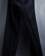 "YVES SAINT LAURENT" Strongly tailored shaped wool set up