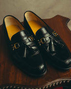 "Yves Saint Laurent" 90's-00's Tassel bit leather loafers