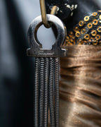 "Ferragamo" Gancini motif five row bracelet