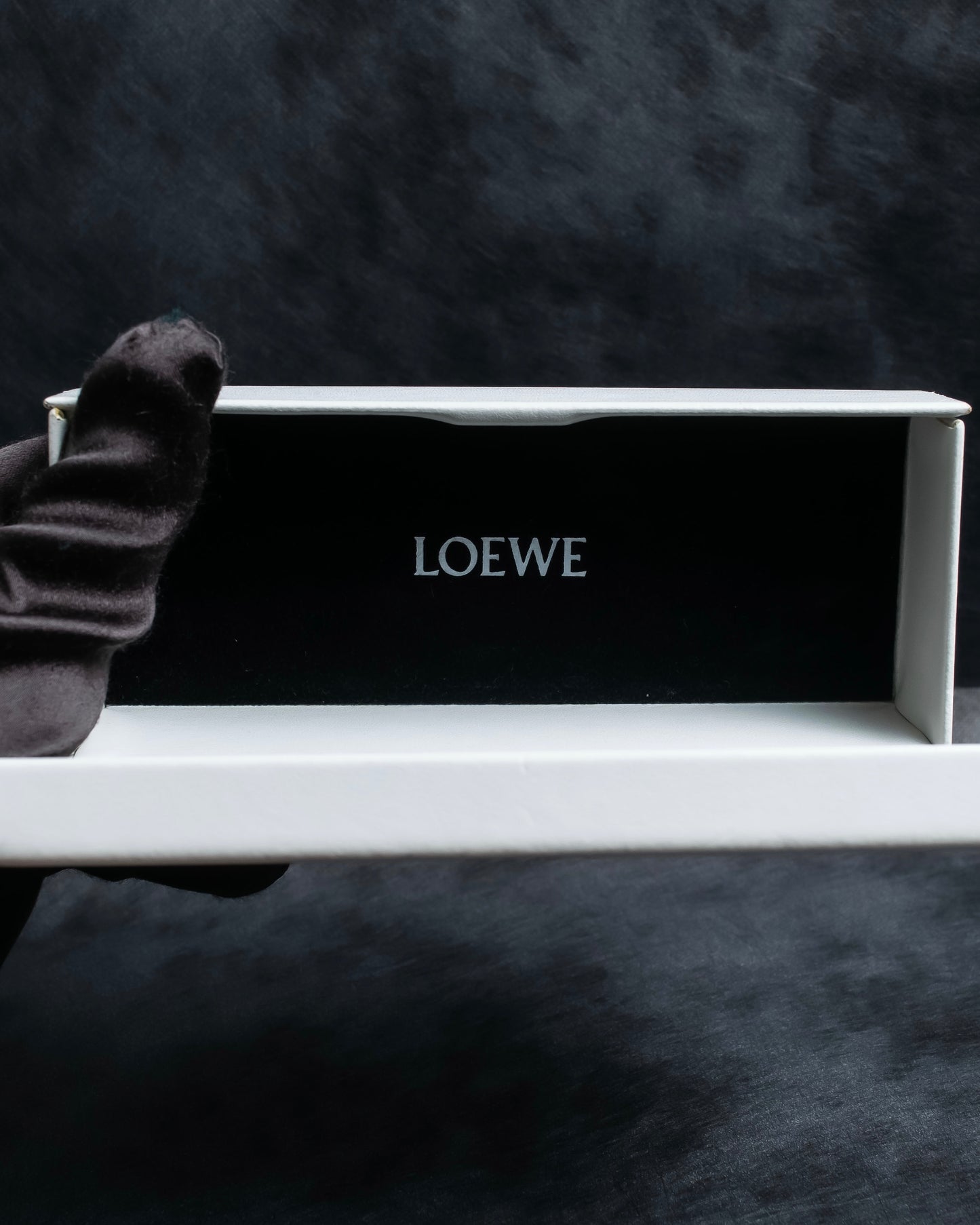 "LOEWE" Butterfly frame silver temple sunglasses