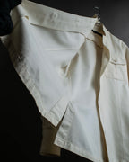 "GUCCI" Flap pocket design band collar shirt jacket