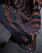 "PLEATS PLEASE ISSEY MIYAKE"
 Marble print dolman sleeve tops