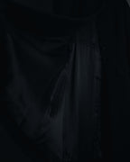 –SPECIAL– "CHANEL" 04SS sculpted princess-line wool crepe coat