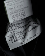 "tricot COMME des GARCONS" 90's Tailored collar belted long dress