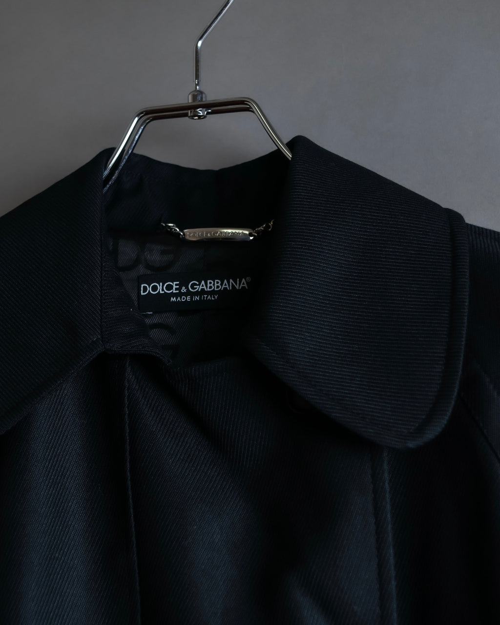 "Dolce &amp; Gabbana" Double-breasted belted mid length trench coat