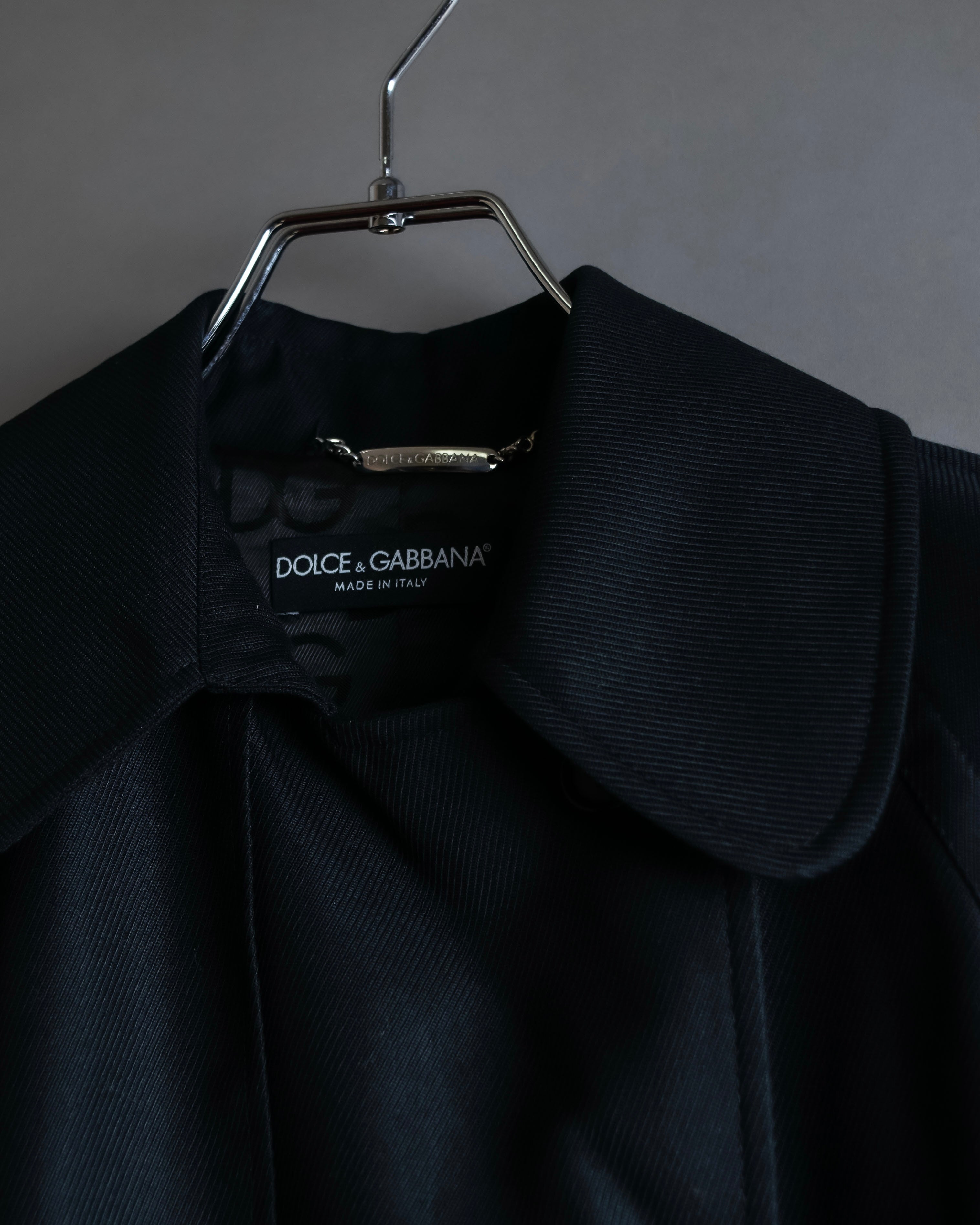 "Dolce &amp; Gabbana" Double-breasted belted mid length trench coat