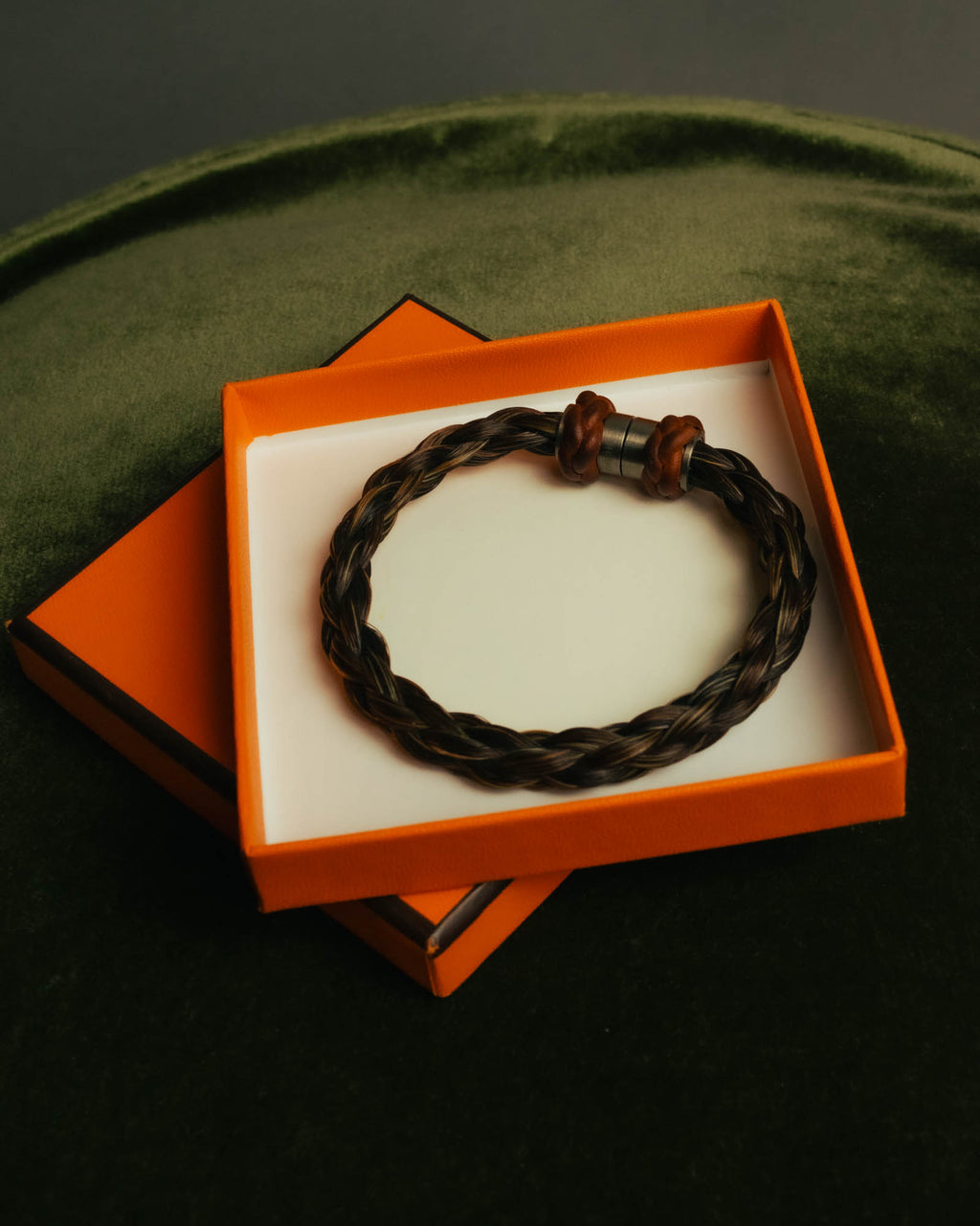 “HERMÈS” 00’s-10’s Crin de cheval horsehair bracelet