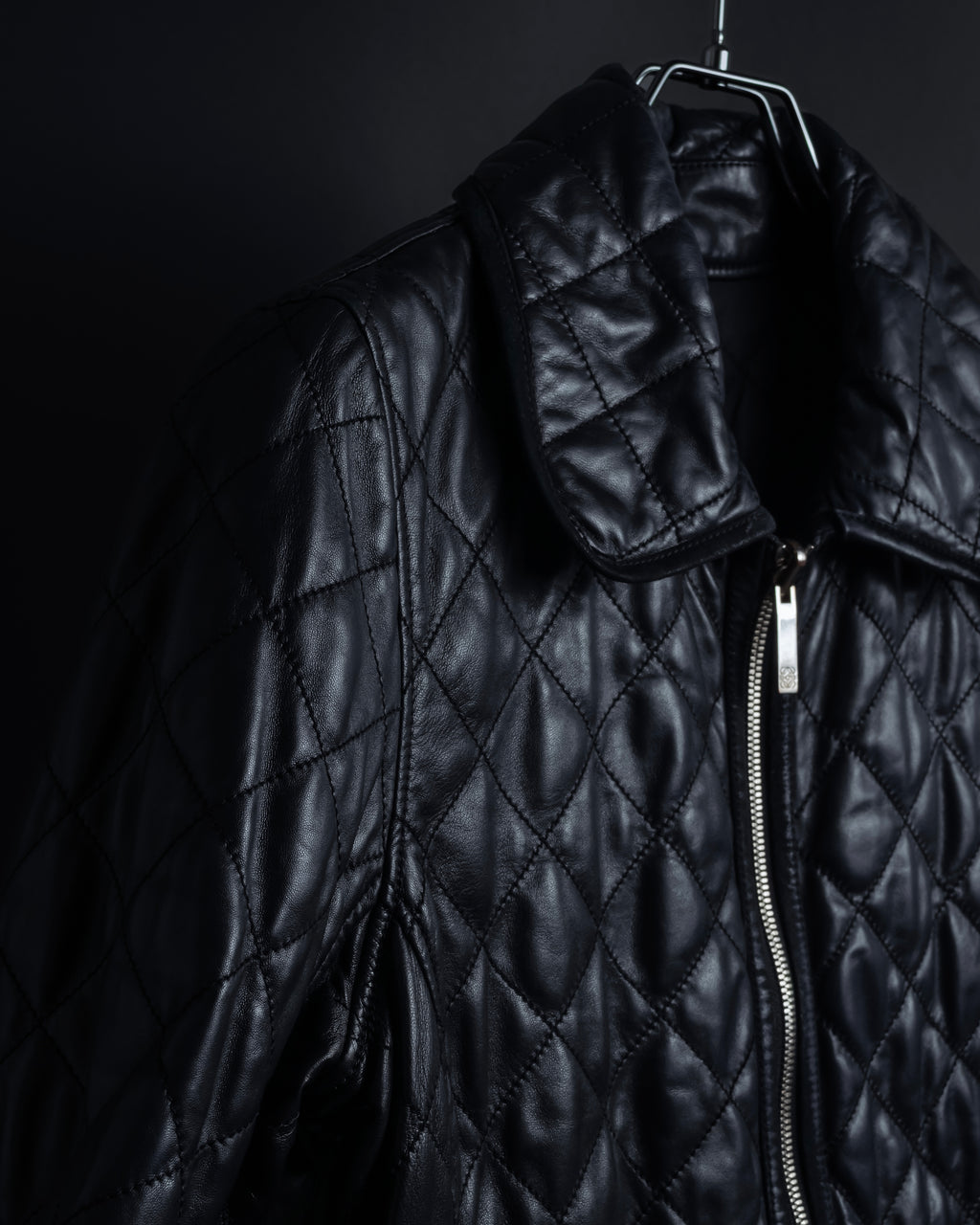 -SPECIAL- "LOEWE" 2009-2013's Quilted design reversible lambskin jacket