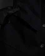 -SPECIAL- "CELINE" 1997-04's Michael Kors period minimal detail long chester coat