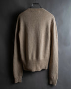 "MARNI" Logo shaggy design oversized knit