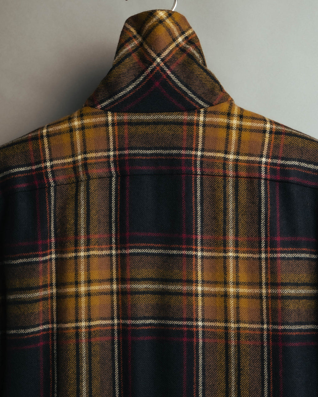 "Yves Saint Laurent" 80's-90's Plaid wool coat dress