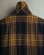 "Yves Saint Laurent" 80's-90's Plaid wool coat dress