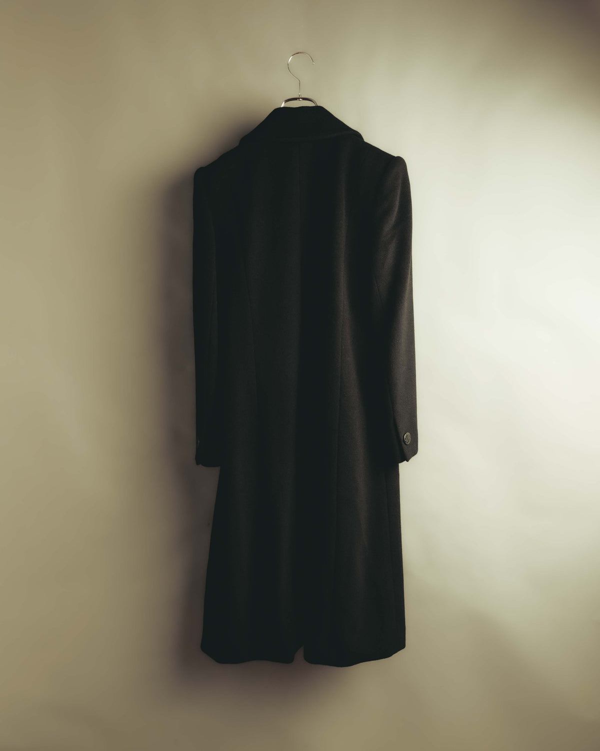 "GIVENCHY" 90's-00's Classically tailored wool long coat