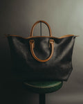"Christian Dior" 70's-80's Honeycomb travel bag