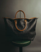 "Christian Dior" 70's-80's Honeycomb travel bag