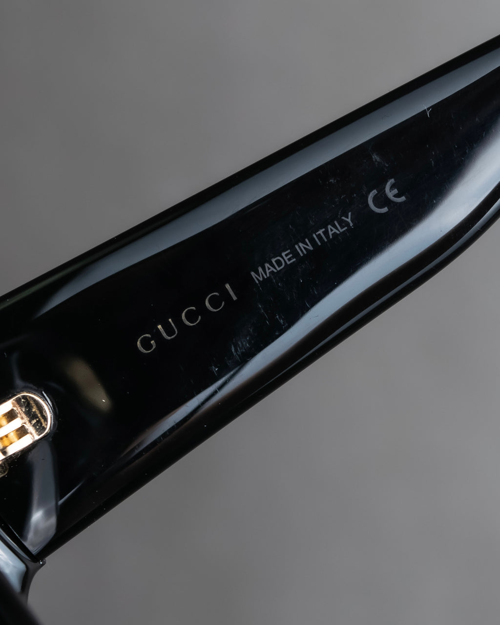 "GUCCI" GG medallion design square frame sunglasses