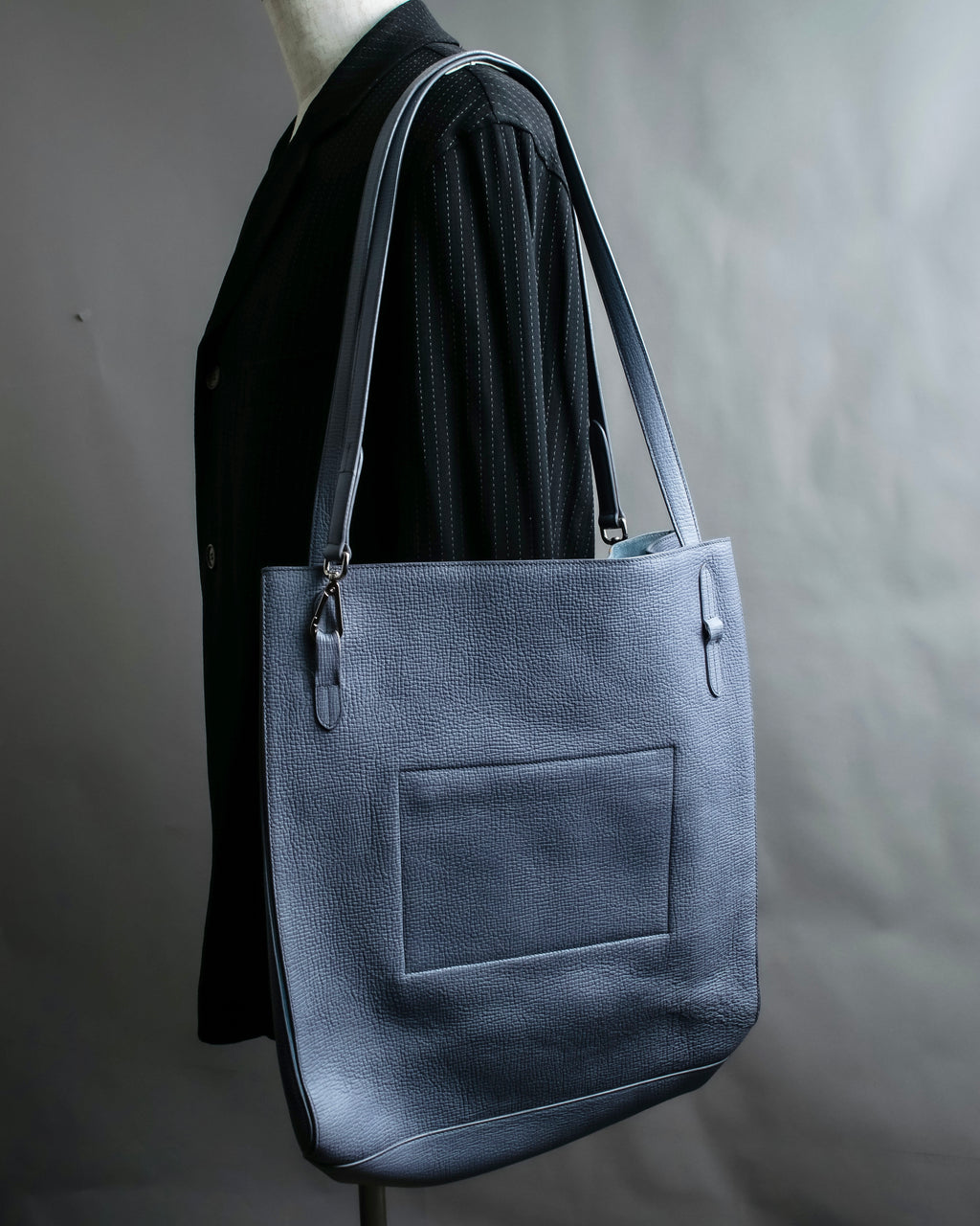 “JIL SANDER” beautiful sky blue leather shoulder bag