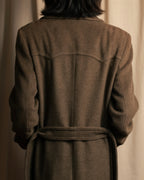 -SPECIAL- “GUCCI × ZAMASPORT” 1989–1994 Double Breasted Long Coat