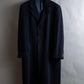 "FENDI" 100% wool oversized maxi length chester coat