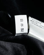 "BALMAIN" Raglan sleeve 100% cashmere stand collar coat