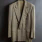 "CHRISTIAN DIOR MONSIEUR"
Peaked lapel double breasted wool tailored jacket