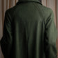 "BAVARIA LODEN" Vintage 2way stand collar wool long coat