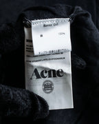 "Acne" Back＆sleeve cutting slit design pullover