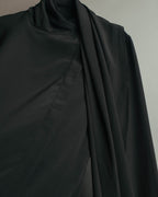 -SPECIAL- "SAINT LAURENT PARIS" 10's Fluid silk scarf-neck blouse
