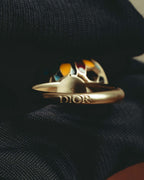 “Christian Dior” 2018-2020 Sculptural pearl and enamel dome ring