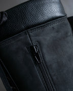 "YELLO" Lace up suede like stiletto heel knee-high boots