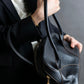 "LOEWE" Embossed leather horizontal one handle bag