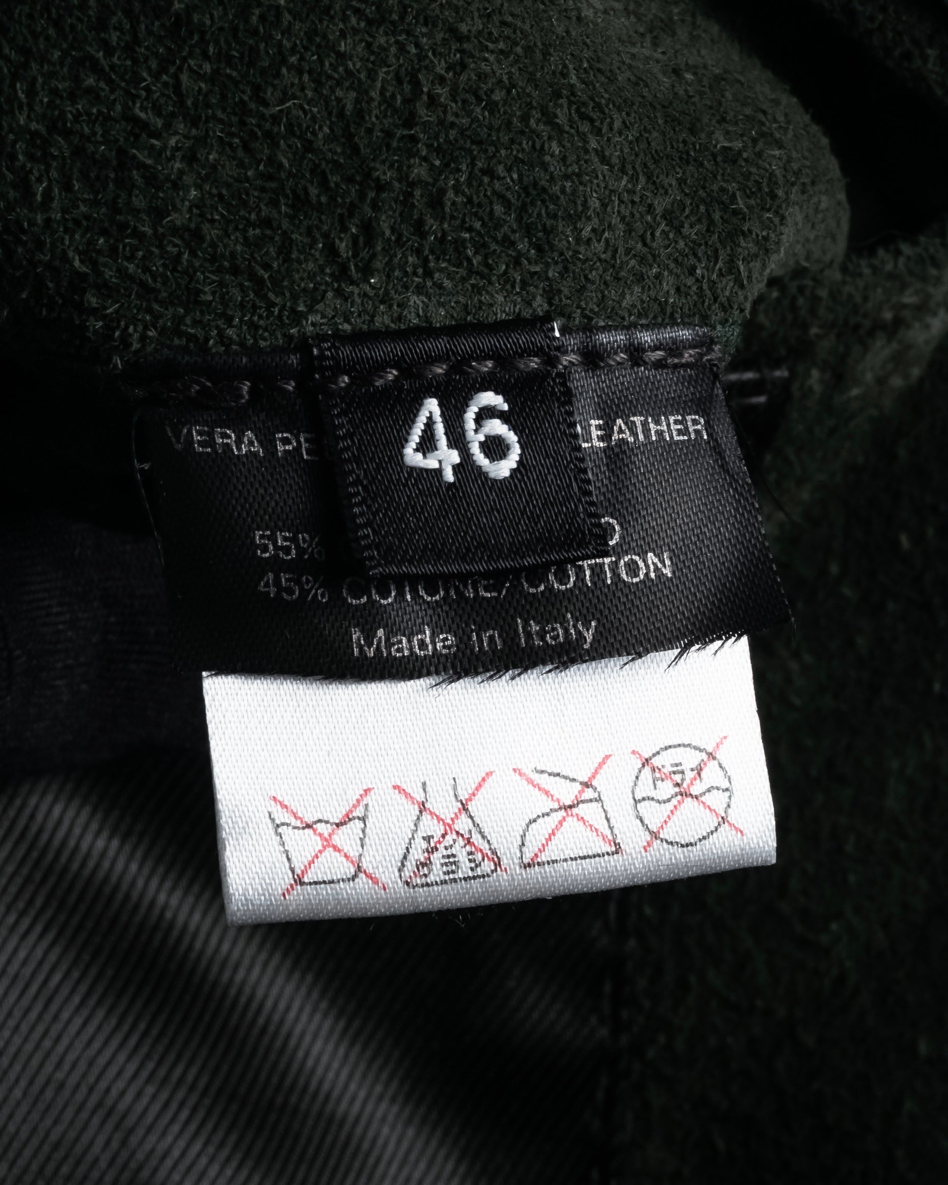 -SPECIAL- "GUCCI" 90’s Tom ford design suede tailored jacket