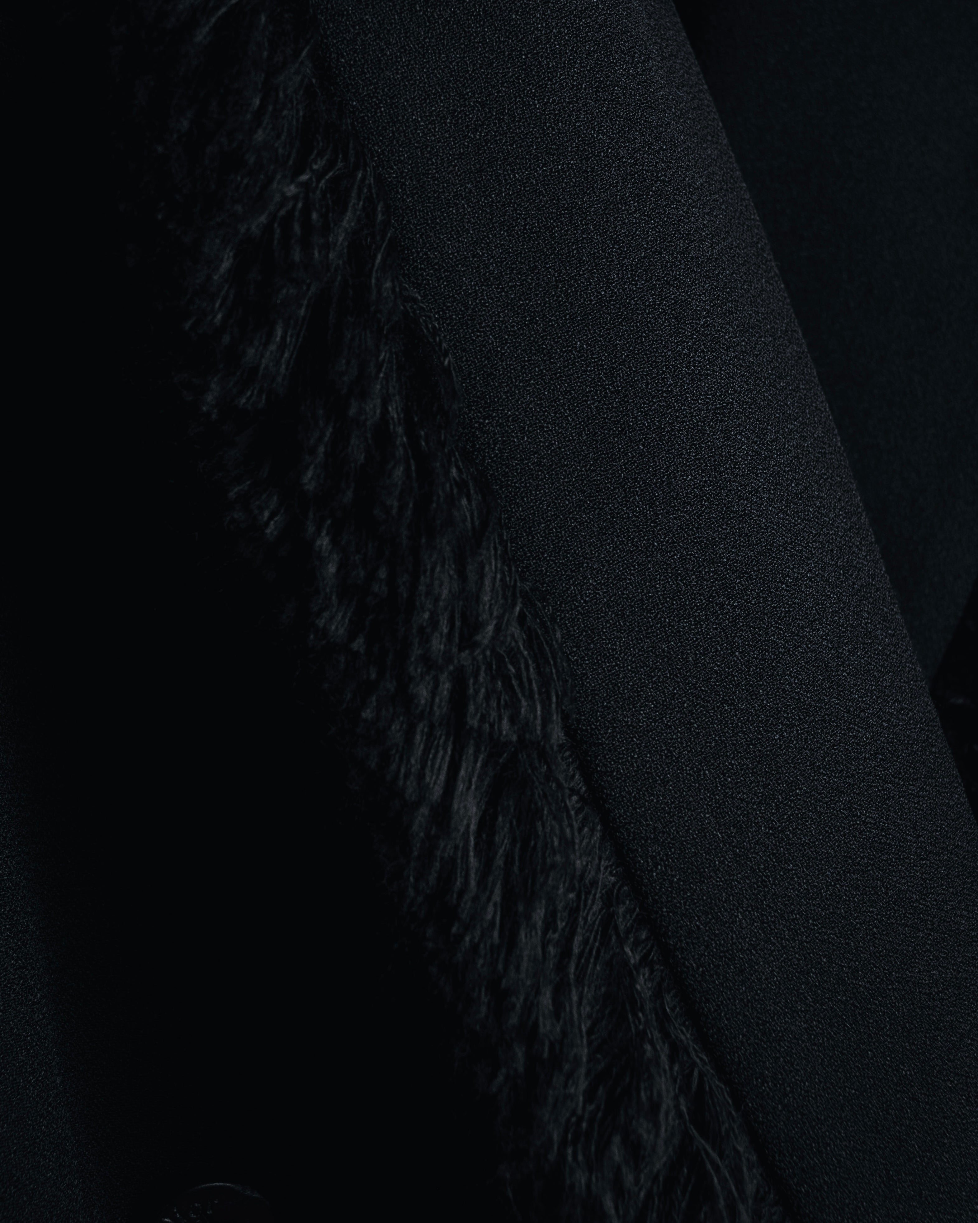 –SPECIAL– "Christian Dior"
98SS fringed peak lapel double breasted jacket