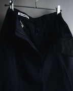 "JIL SANDER" 90’s pure new wool minimalist slacks