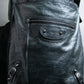“BALENCIAGA” The Day leather shoulder bag