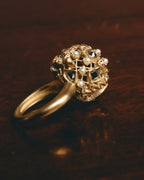 -SPECIAL- "Christian Dior" 10's-20's Sculptural clustered costume ring