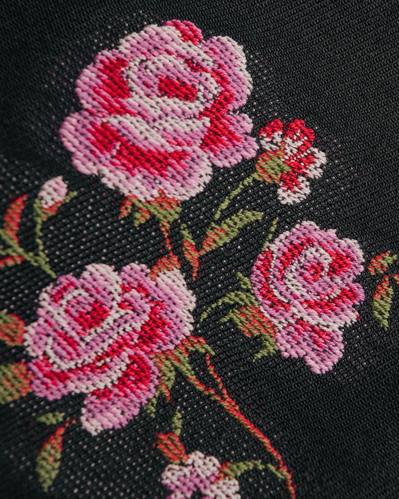 “RED VALENTINO” 2020 Floral jacquard tapered trousers