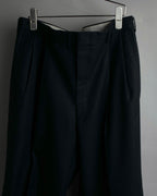 "YVES SAINT LAURENT" 00's shadow stripe pattern beautiful tailoring set up