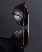 "GUCCI" Metal aviator teardrop frame sunglasses