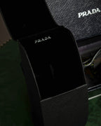 "PRADA" Yellow marble acetate sunglasses