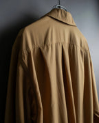 "GUCCI" silk blended shirt jacket