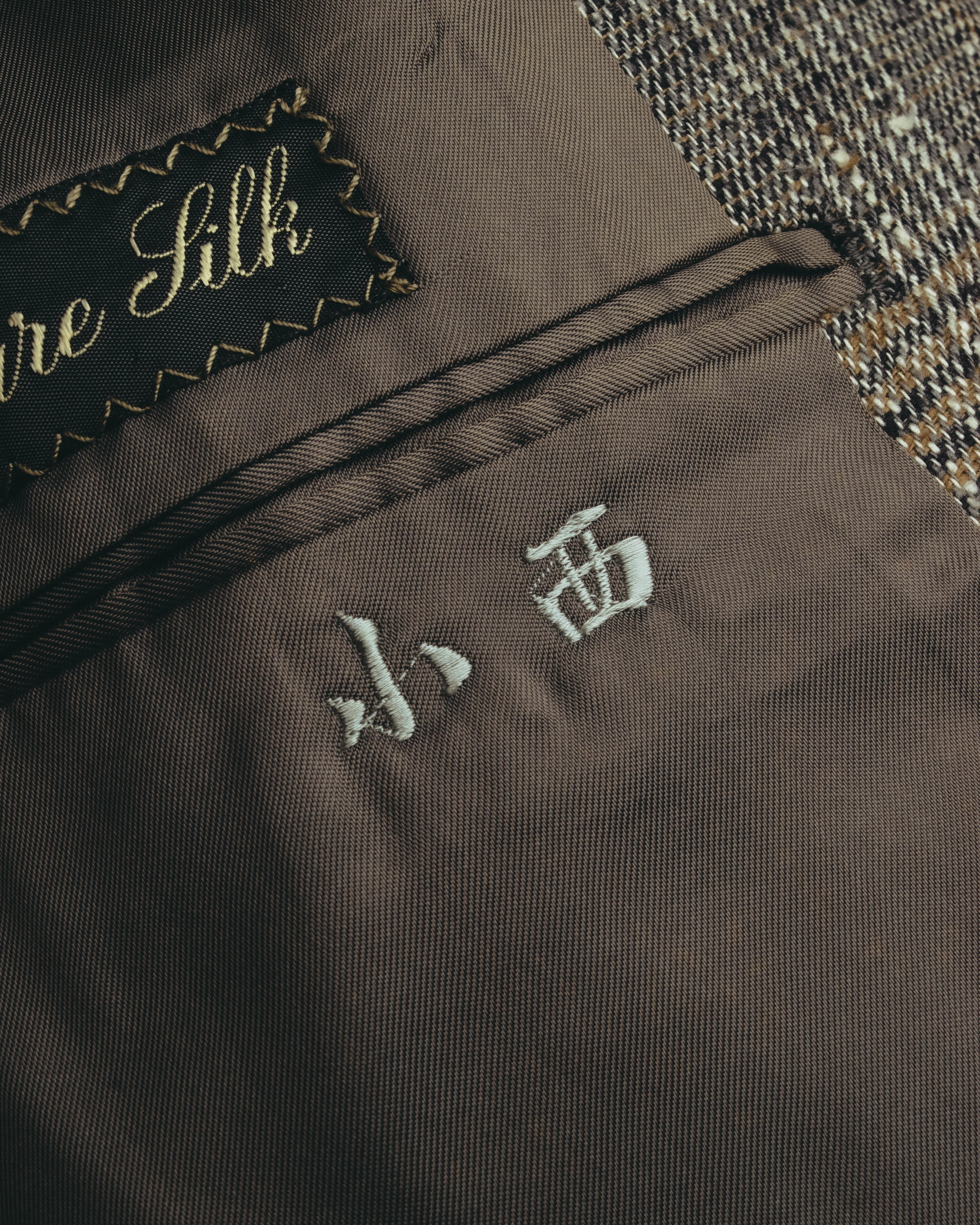 "Ermenegildo Zegna" 80's-90's Textured silk single-breasted blazer