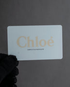 "Chloe" LEXA series 2way leather shoulder bag