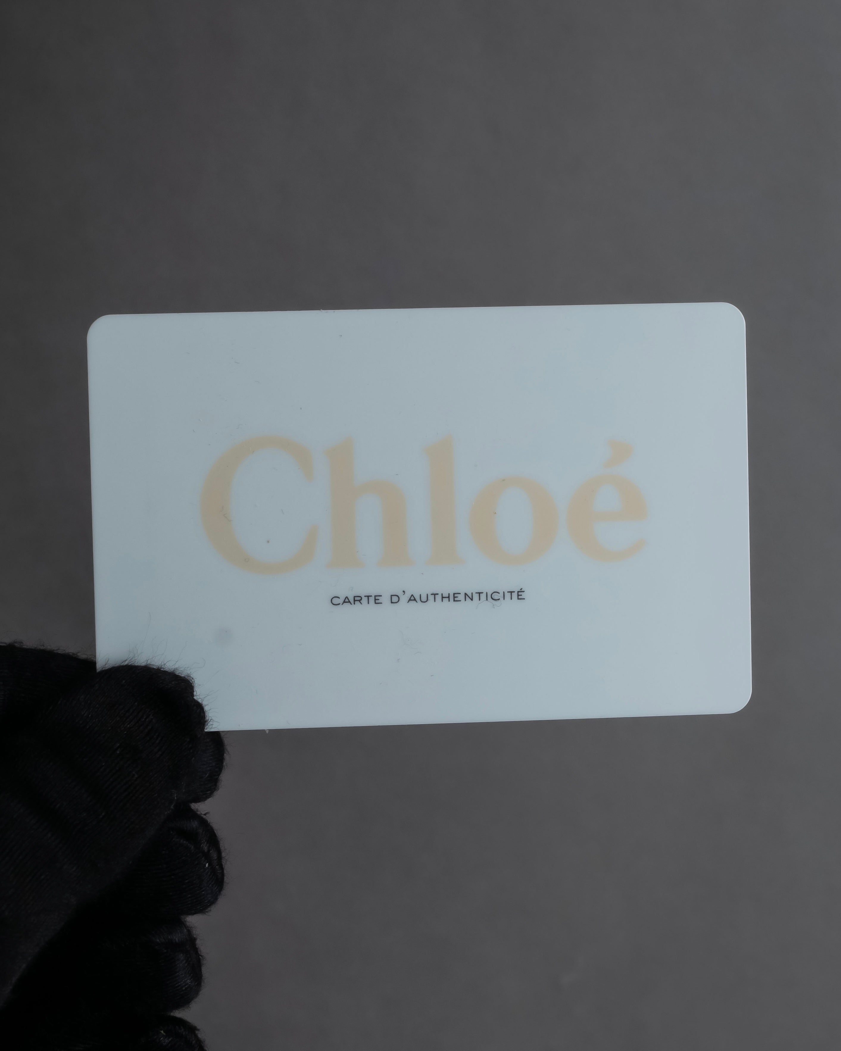 "Chloe" LEXA series 2way leather shoulder bag