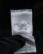 "JEAN PAUL GAULTIER" 90's Geometric lace design tailored vest