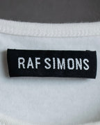 "RAF SIMONS" 13SS Surrealist face print sleeveless top