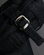 "GUCCI" 90's Tom Ford period bird eye weave set up