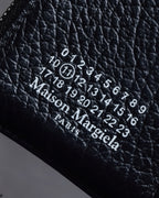"MAISON MARGIELA" Grained leather envelope compact wallet
