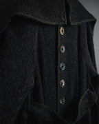 –SPECIAL– "FENDI"
Late 80s-early 90s oversized pile wool wrap coat